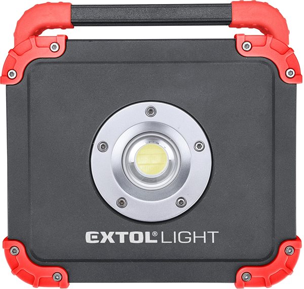 Lámpa EXTOL LIGHT Újratölthető LED reflektor powerbankkel, 2000lm Képernyő