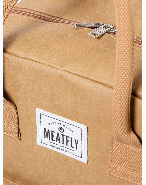 City Backpack Meatfly Cheery Paper Bag, Brown .