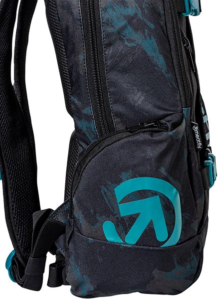 Školní batoh Meatfly Basejumper Petrol Mossy/Black 22 l ...