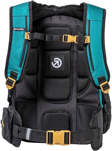 Hiking backpack Meatfly Ramble Dark Jade/Camel 26 l .