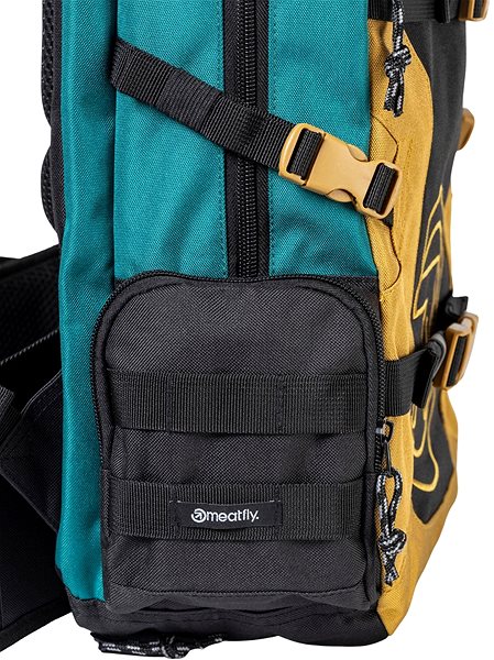 Hiking backpack Meatfly Ramble Dark Jade/Camel 26 l .