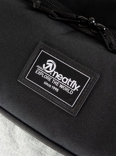 Meatfly Contin suitcase, Grey Heather .