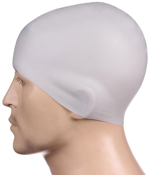 Swimmer B126 Merco Multipack 4 Piece Swimmer Cap Gray .