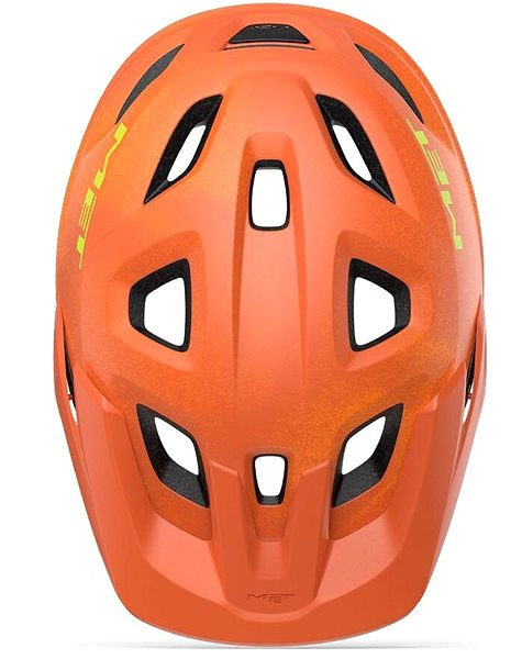 Bicycle helmet MET Echo orange rust 52/57 .
