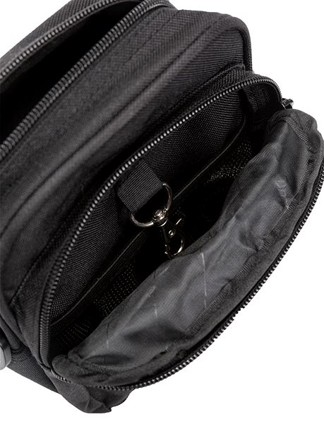 Kabelka Meatfly HARDY Small Bag, Black Vlastnosti/technológia