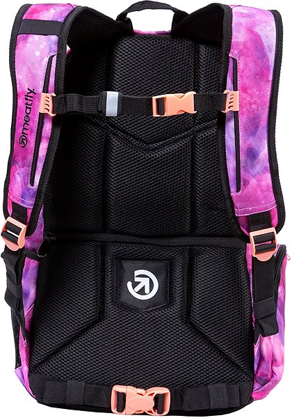 Městský batoh Meatfly Basejumper 6 Backpack, Universe Pink, Black ...