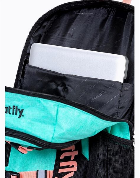 Mestský batoh Meatfly BASEJUMPER Backpack, Mint Heather Vlastnosti/technológia