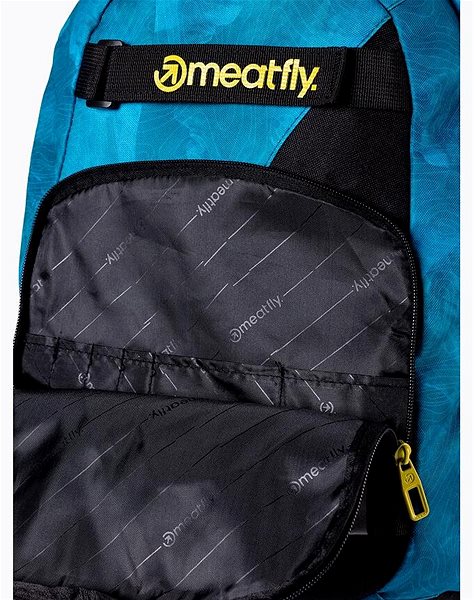 Městský batoh Meatfly EXILE Backpack, Mountains Blue Vlastnosti/technologie