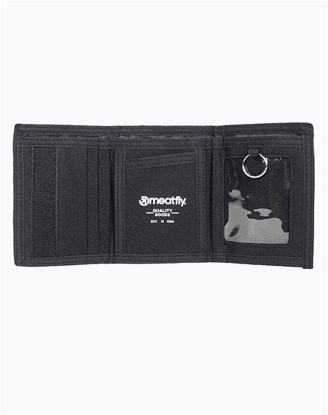 Peňaženka Meatfly HUEY Wallet, Black Vlastnosti/technológia