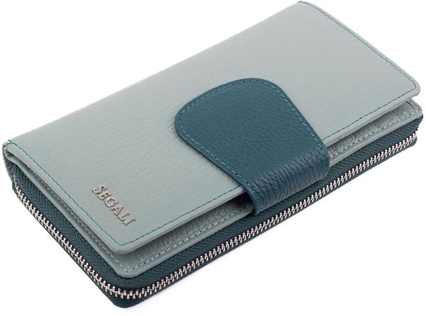 Segali wallet 7617 B sage/blue .