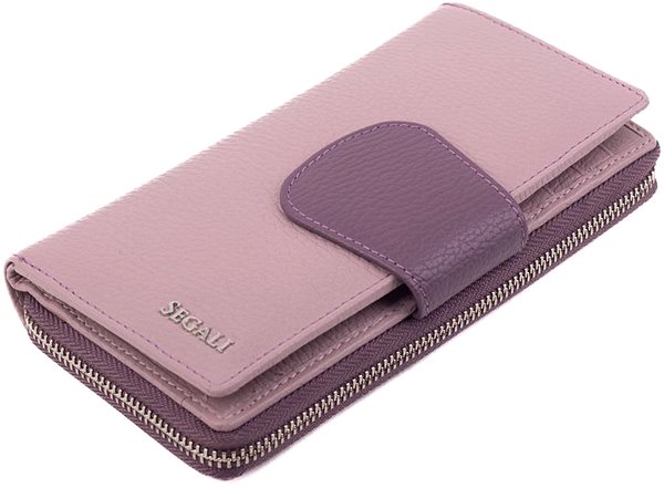Wallet Segali 7617 B orchid/rose .