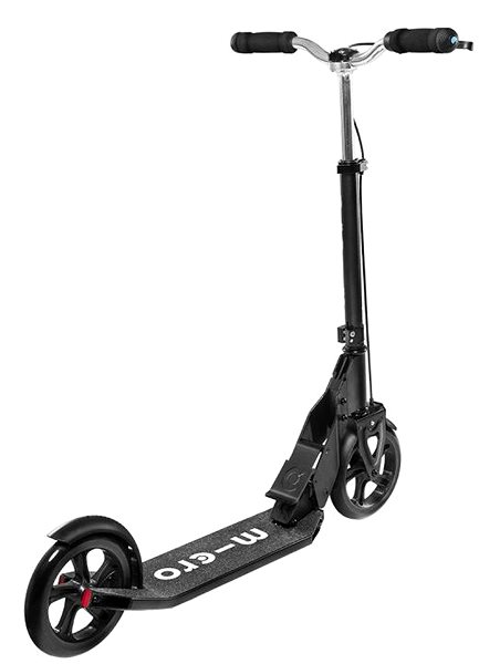 Folding Scooter Micro Downtown Black Lateral view