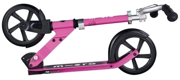 Folding Scooter Micro Cruiser Pink Features/technology