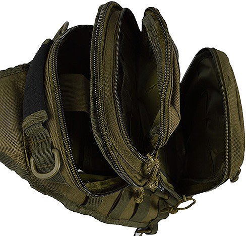 Backpack Mil-Tec Backpack ONE STRAP Assault olive .