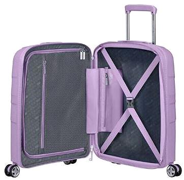 Cestovný kufor American Tourister Starvibe Spinner 55 EXP Digital Lavender ...