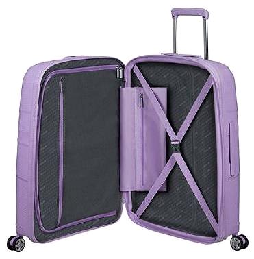 Cestovný kufor American Tourister Starvibe Spinner 67 EXP Digital Lavender ...