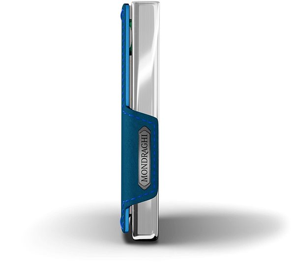 Wallet Mondraghi Elegance Blue Side view