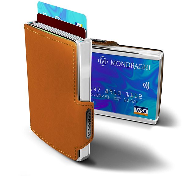 Peňaženka Mondraghi Elegance Caramel Vlastnosti/technológia