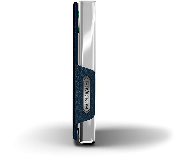 Wallet Mondraghi Elegance Cut Blue Side view
