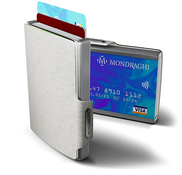 Peňaženka Mondraghi Saffiano Silver Vlastnosti/technológia