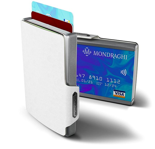 Peňaženka Mondraghi Saffiano White Vlastnosti/technológia