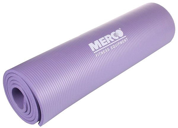 Podložka na cvičenie Merco Yoga NBR 10 Mat fialová ...