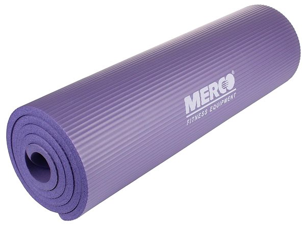 Podložka na cvičenie Merco Yoga NBR 15 Mat fialová ...