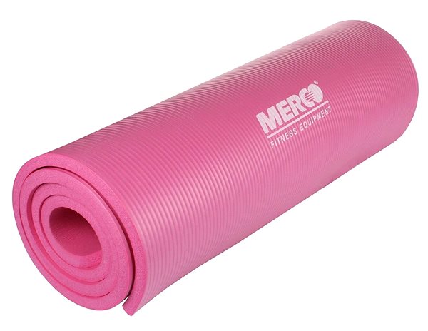 Podložka na cvičenie Merco Yoga NBR 15 Mat ružová ...