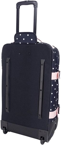 Cestovný kufor Meatfly Contin Trolley Bag, White Dot/Powder Pink ...