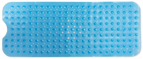 Anti-slip bath mat Besco Anti-slip bath mat, blue .