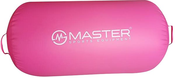 Masážny valec MASTER Airroller nafukovací valec 100 × 60 cm ružový ...