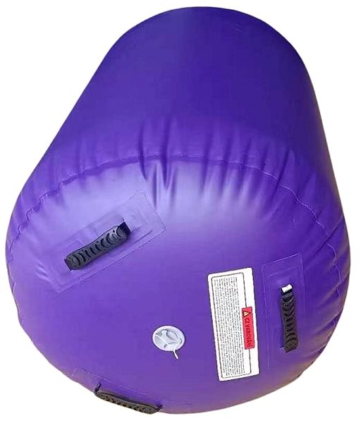 Masážní válec MASTER Airroller nafukovací válec 100 × 75 cm fialový ...