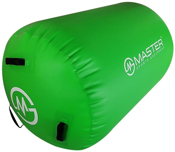 Masážny valec MASTER Airroller nafukovací valec 100 × 75 cm zelený ...
