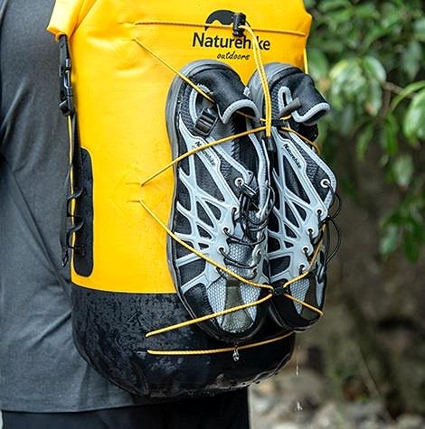 Športový batoh Naturehike vodotesný 40 l 600 g žltý ...