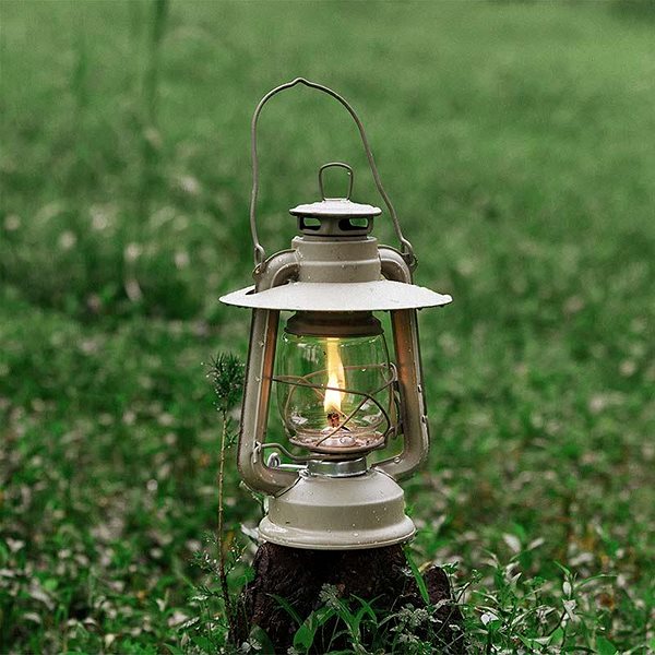 Lampáš Naturehike krémová vonkajšia petrolejová lampa ...