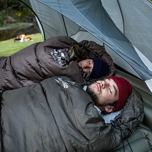 Spací pytel Naturehike U-serie U350 1700g hnědý Lifestyle