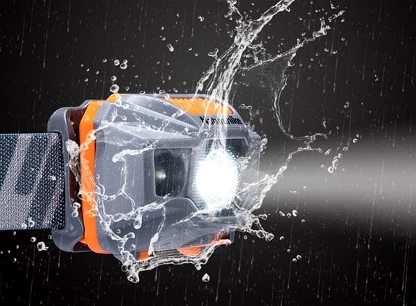 Naturehike LED headlamp TD-02, USB charging 64g - white/red Lifestyle