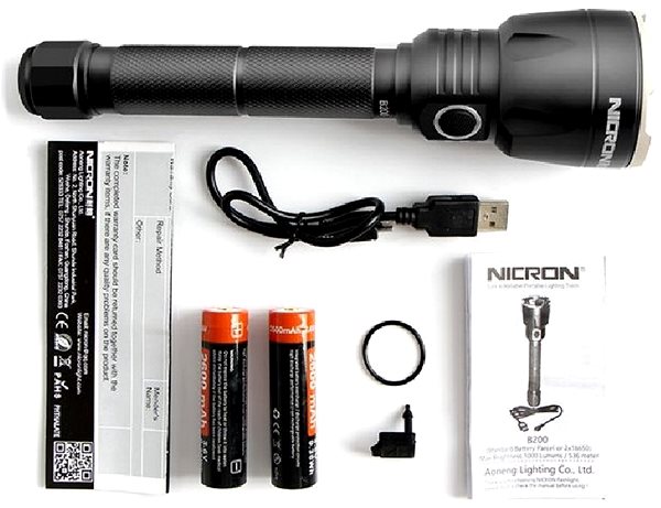 Taschenlampe Nicron B200 Taschenlampe ...