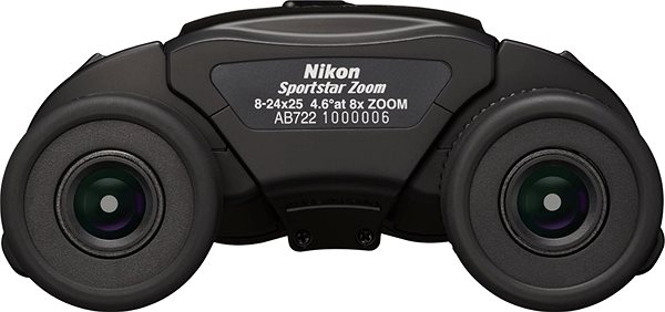 Távcső Nikon Sportstar Zoom 8-24×25 black Hátoldal