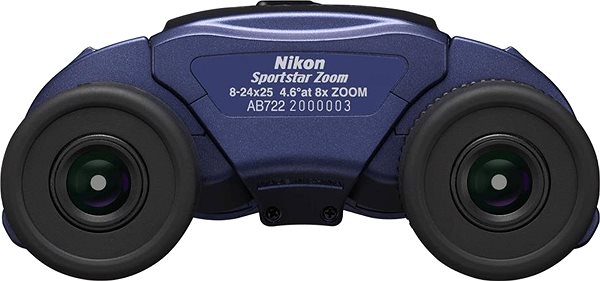 Ďalekohľad Nikon Sportstar Zoom 8– 24 × 25 Dark Blue Zadná strana
