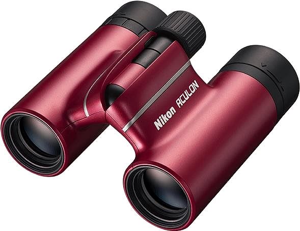 Ďalekohľad Nikon Aculon T02 8 × 21 Red Bočný pohľad