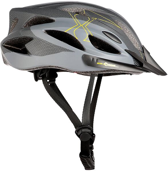 Bike Helmet MTW291 GREY SIZE S (50-59 CM) NILS EXTREME Side view