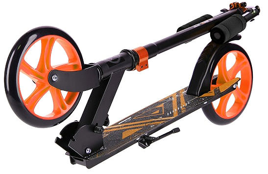 Folding scooter NILS Extreme Folding scooter HM0106 orange .