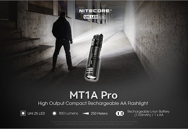 Flashlight NITECORE MT1A PRO ...