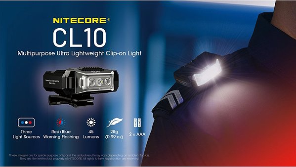 Flashlight NITECORE CL10 ...