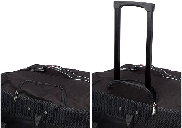 Športová taška Avento Team Trolley Bag cestovná taška na kolieskach 1 ks ...