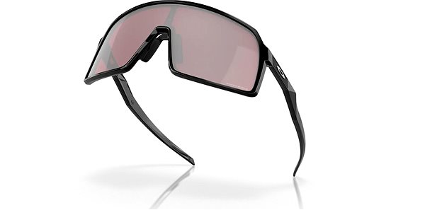 Kerékpáros szemüveg OAKLEY napszemüveg Sutro OO9406-20 Prizm Snow Black Iridium Lenses / Polished Black Frame Lifestyle