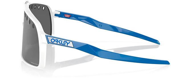 Cyklistické okuliare Oakley Sutro Eyeshade OO9406-62 Heritage Colors Polished White Prizm Black ...