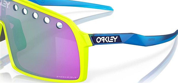 Cyklistické okuliare Oakley Sutro Eyeshade OO9406-61 Heritage Colors Matte Retina Burn Prizm Road Jade ...