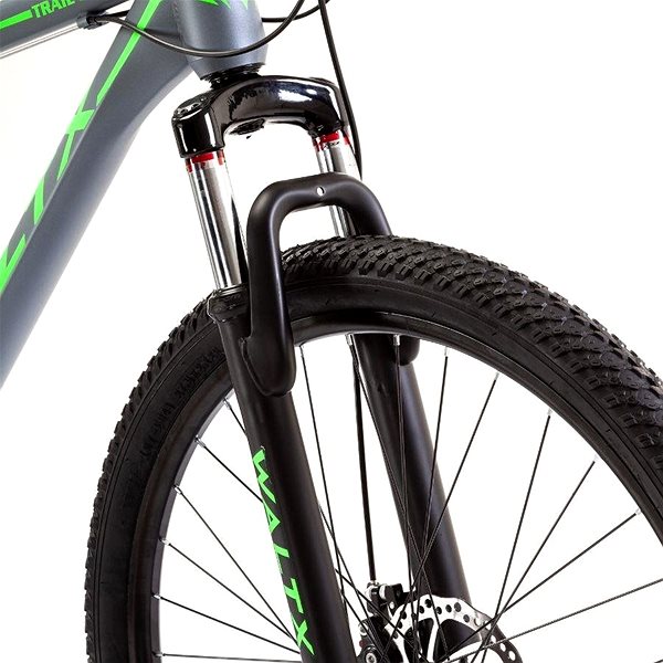 Horský bicykel WALT X04 29” sivá/zelená Vlastnosti/technológia